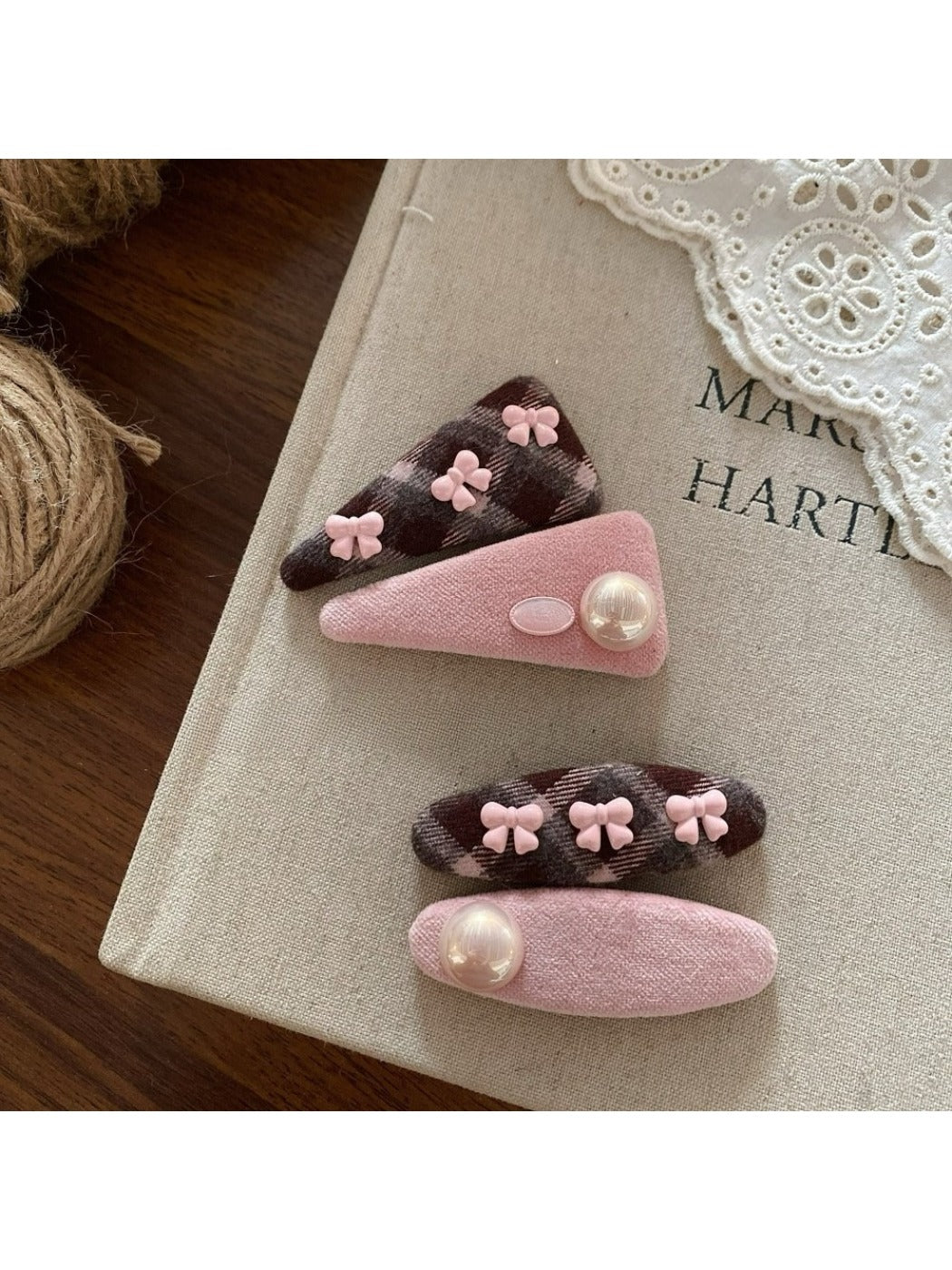 Beau - Cute Geometric-Shape Hair Clips