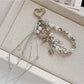 Keypus - Alloy Beaded Sweet Style Bag Charm Keychain