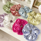 Gifty - Oversized Ruffled Satin Look Scrunchie