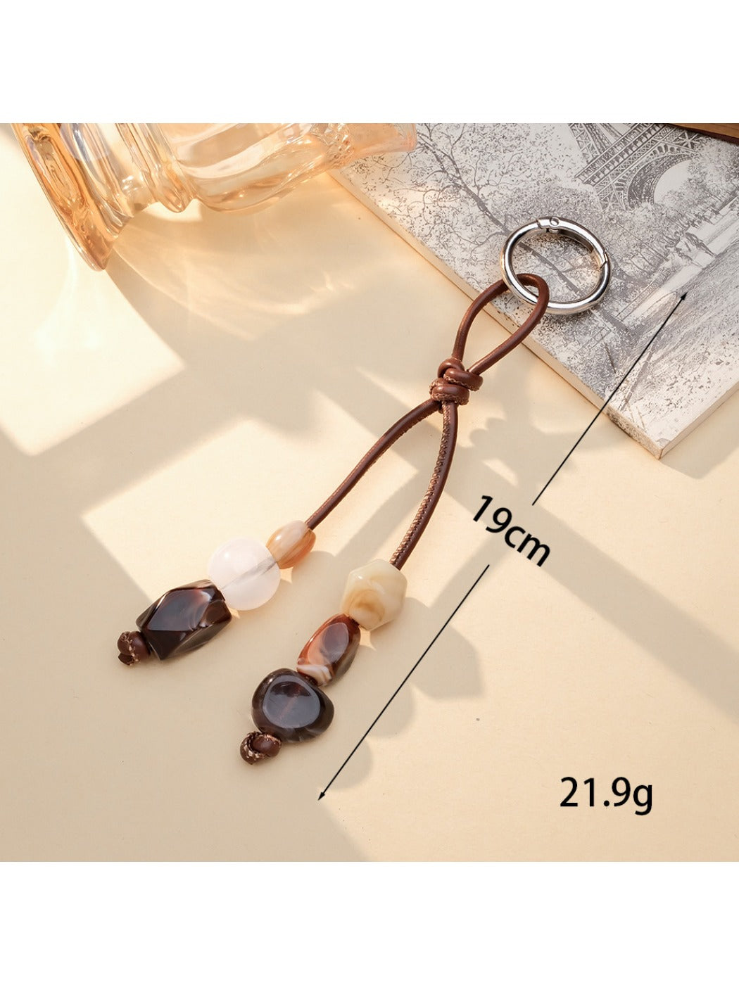 Keypus - Vintage Beaded Charm Keychain