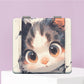 Mirroray - Cute Cat Pattern Folding Compact Mirror