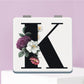 Mirroray - Floral Letter Print Folding Compact Mirror