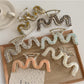 Beau - Acetate Alloy M Shape Statement Claw Clip