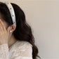 Gifty - Geometric Polka Dot Satin Finish Padded Headband
