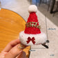 Beau - Cute Christmas Hat Style Plush Hair Clip