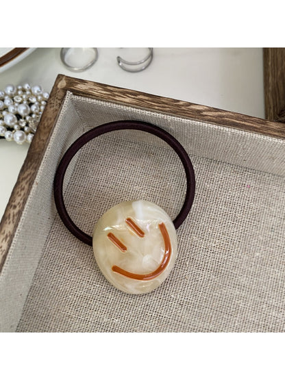 Gifty - Simple Cute Smiley Face Hair Tie