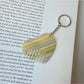Keypus - Cute Heart Comb Keychain