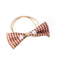 Gifty - Waffle Patterned Bow Hair Tie