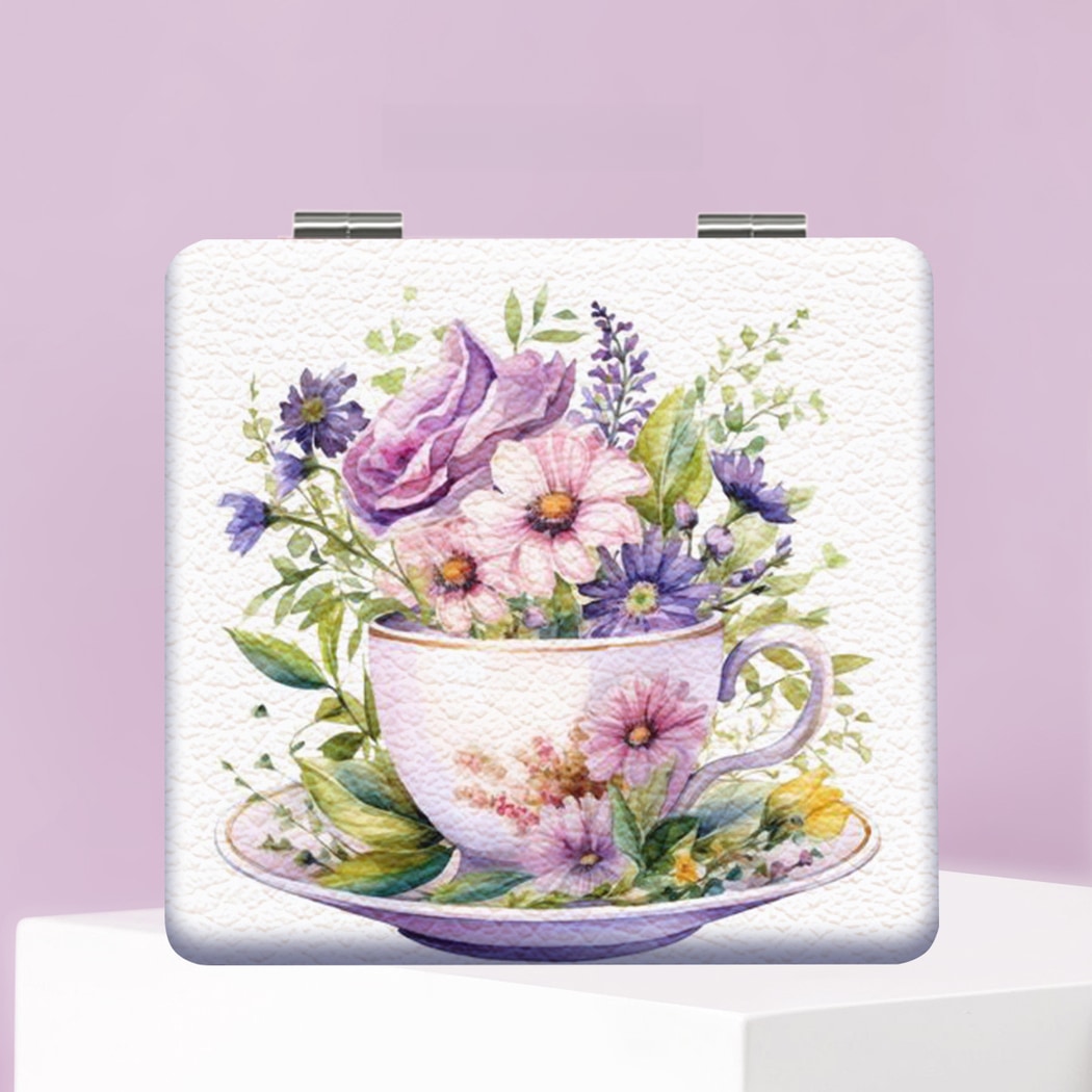 Mirroray - Printed Compact Foldable Vanity Mirror