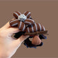 Gifty - Striped Floral Hair Ring