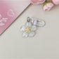 Keypus - Sweet Floral Pendant Key Ring Charm Keychain