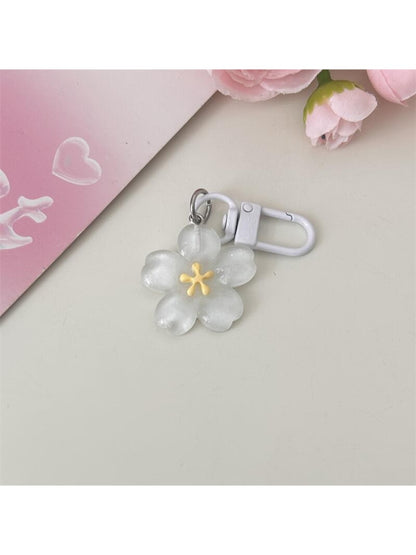 Keypus - Sweet Floral Pendant Key Ring Charm Keychain