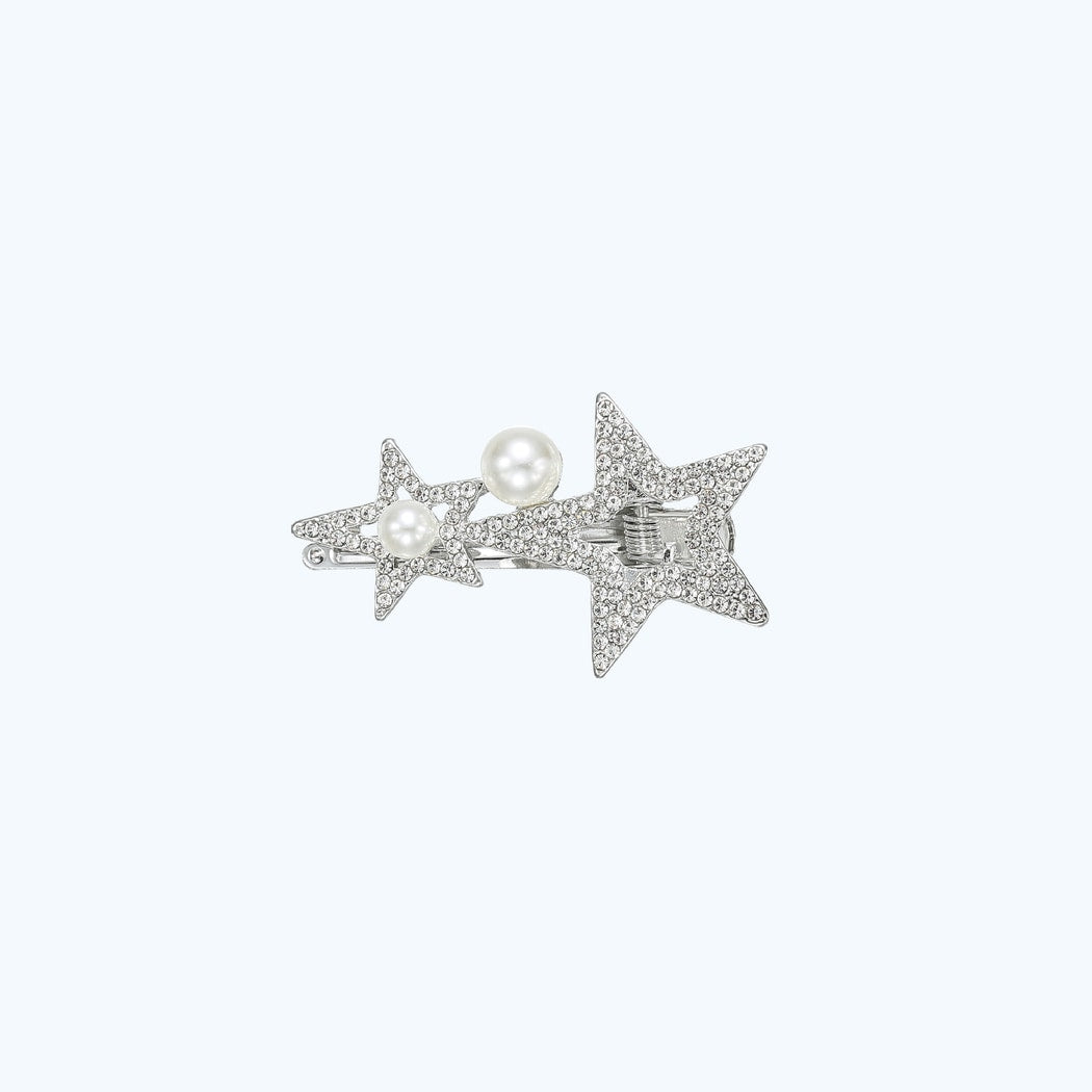 Beau - Elegant Alloy Cross Design Hair Clip