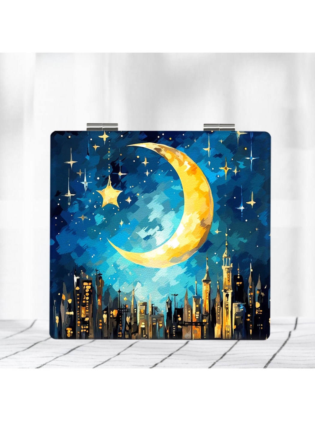 Mirroray - Star and Moon Folding Makeup Mirror