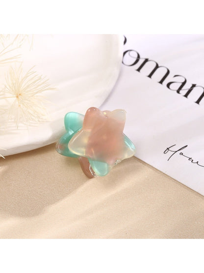 Beau - Macaron Square Star Hair Clip