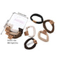 Gifty - Valentines Day Minimalist Hair Ties Set