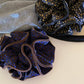 Gifty - Spring Retro Polka Dot Ruffled Scrunchie