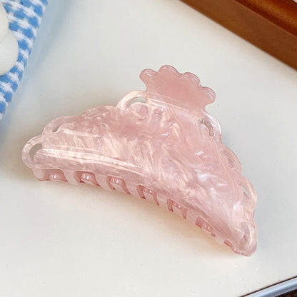Beau - Scalloped Acrylic Styling Hair Claw Clip
