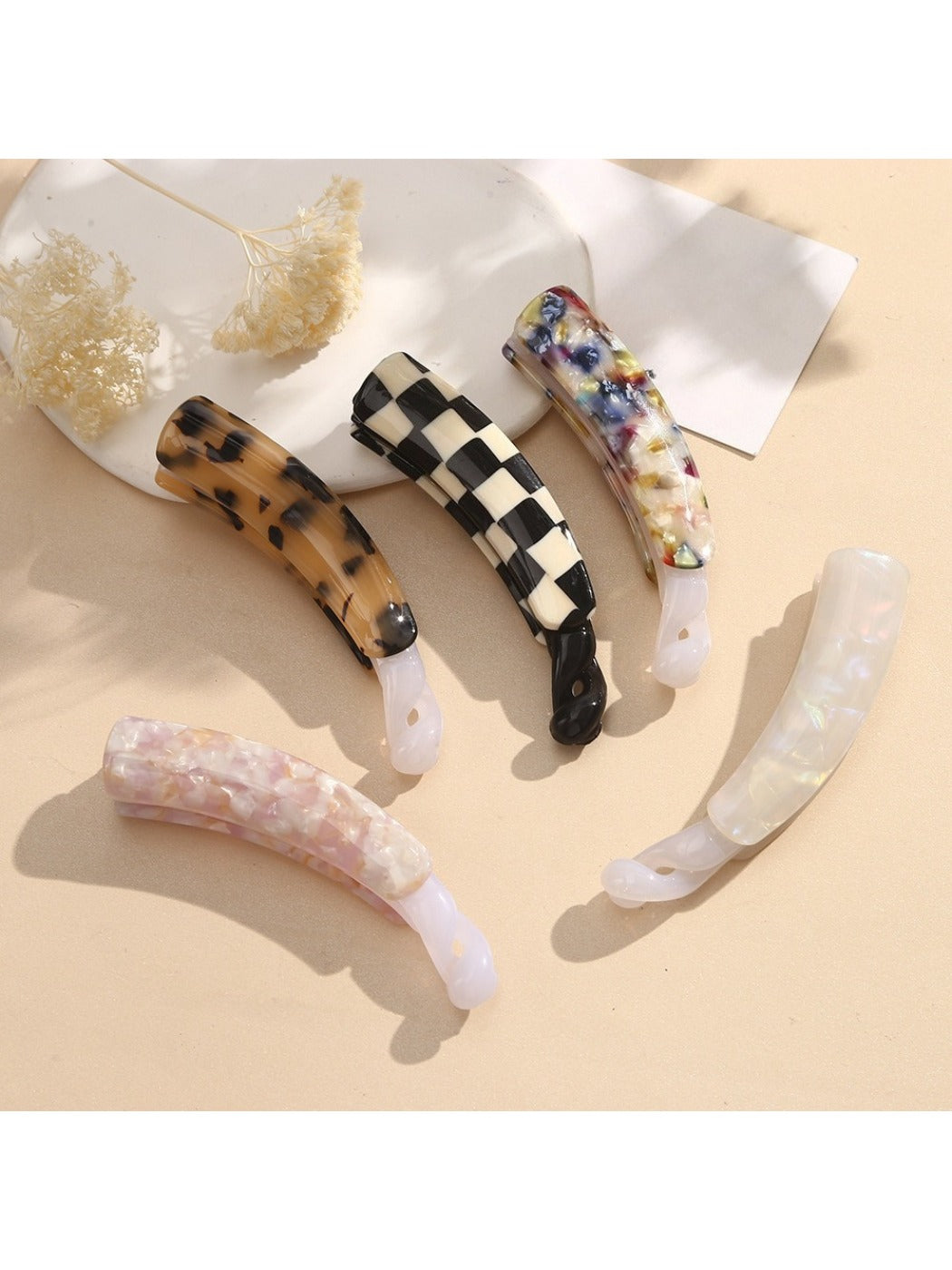 Beau - Trendy Acetate Hair Clip