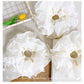 Gifty - White Forest Style Bubble Gauze Scrunchie