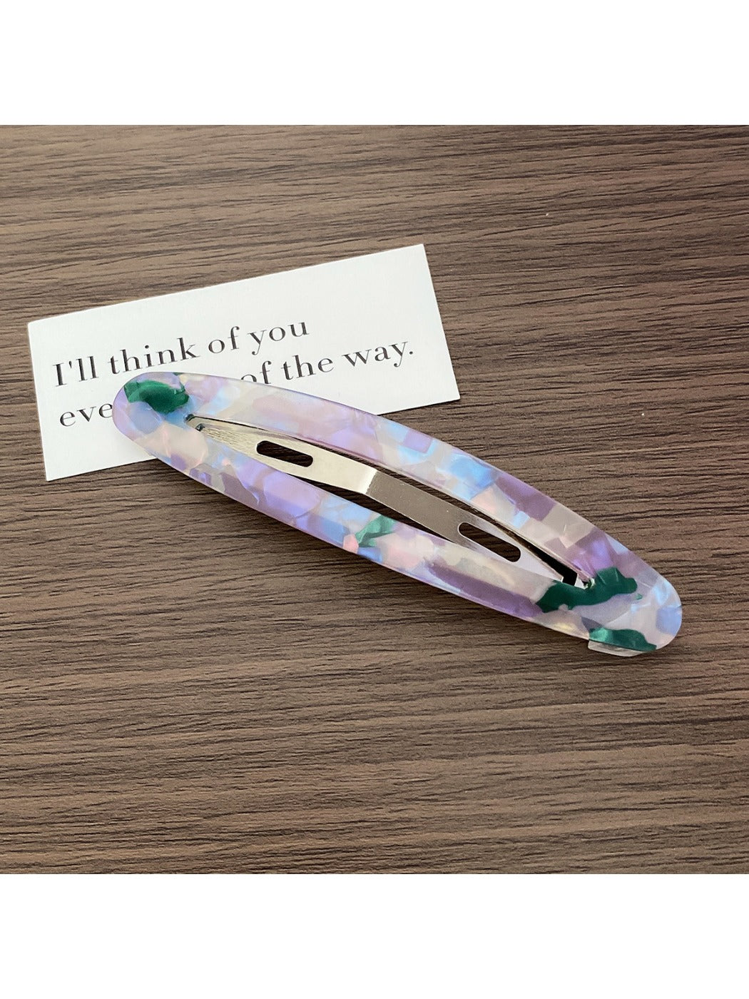 Beau - Elegant Openwork Willow Leaf Shaped Hair Clip