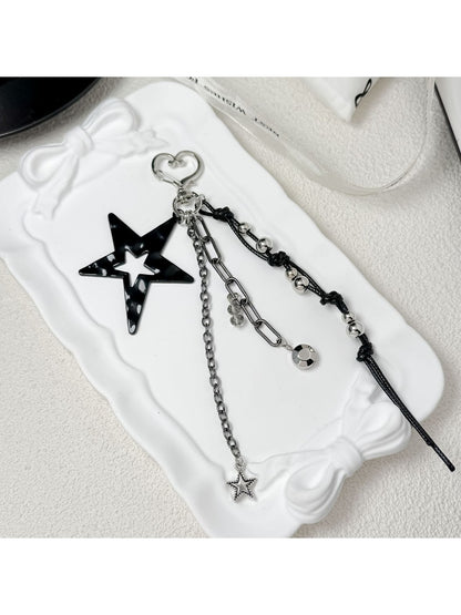 Keypus - Minimal Star Pendant Bag Charm Keychain