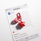 Keypus - Adorable Solid Color Star Keychain