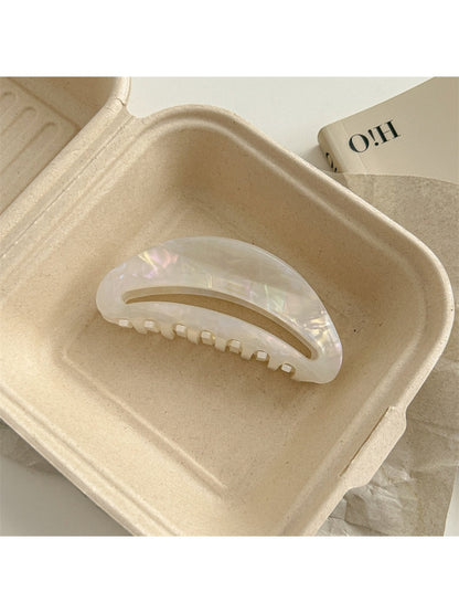 Beau - Iridescent Oval Claw Clip