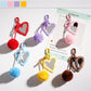 Keypus - Heart Shaped Macaron Keychain