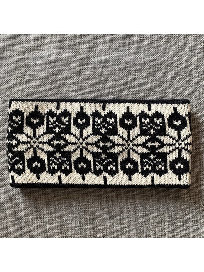 Gifty - Striped Knit Thickened Headband