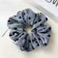 Gifty - Velvet Polka Dot Large Hair Scrunchie