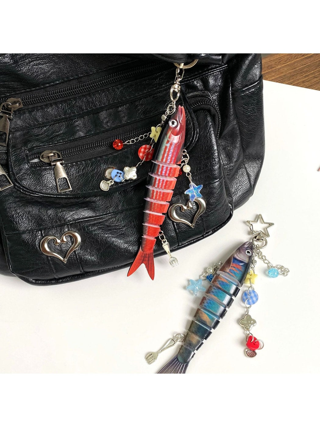 Keypus - Decorative Fish Bag Charm Pendant Keychain