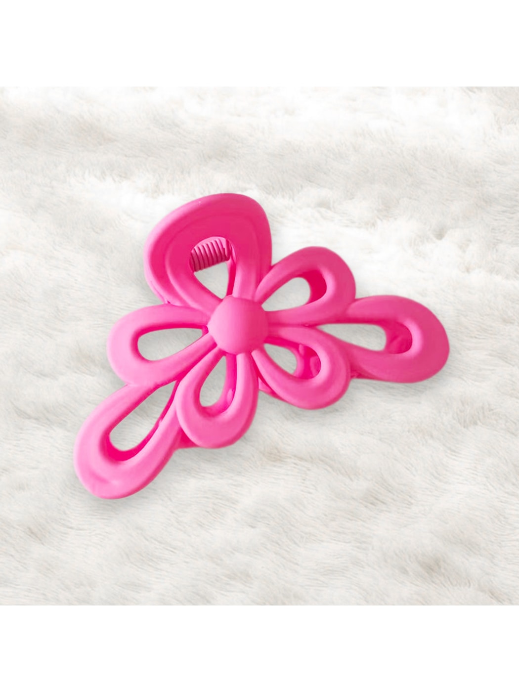 Beau - Plastic Floral Cutout Everyday Claw Clip