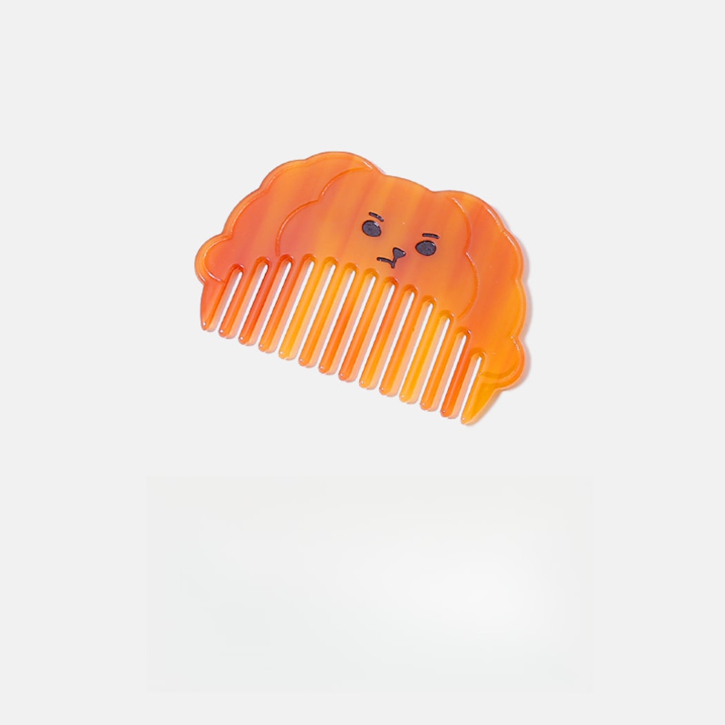 Camerow - Cute Dog Pattern Acetate Fiber Hair Comb