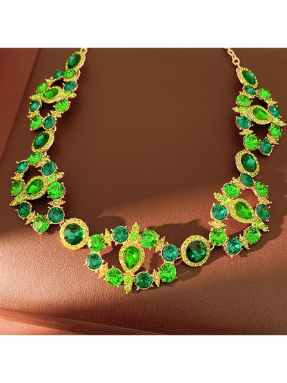 Nozari - Vintage Teardrop Rhinestone Jewelry
