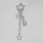Keypus - Hollow Star Bow Pendant Keychain
