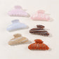 Beau - Striped Half Round Hair Claw Clip