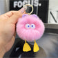 Keypus - Fluffy Duck Keychain For Bags Backpacks