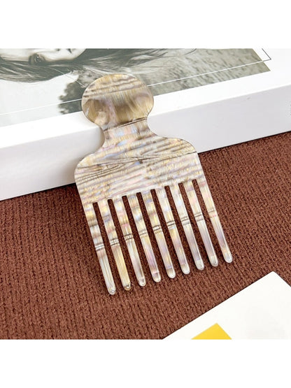 Camerow - Iridescent Geometric Travel Comb