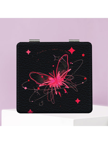 Mirroray - Butterfly Motif Portable Folding Makeup Mirror