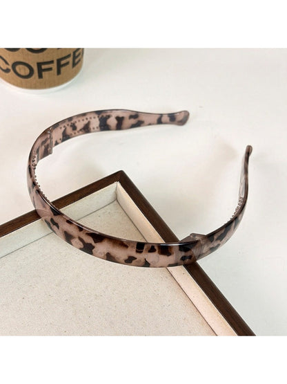 Gifty - Leopard Print Foldable Plastic Headband