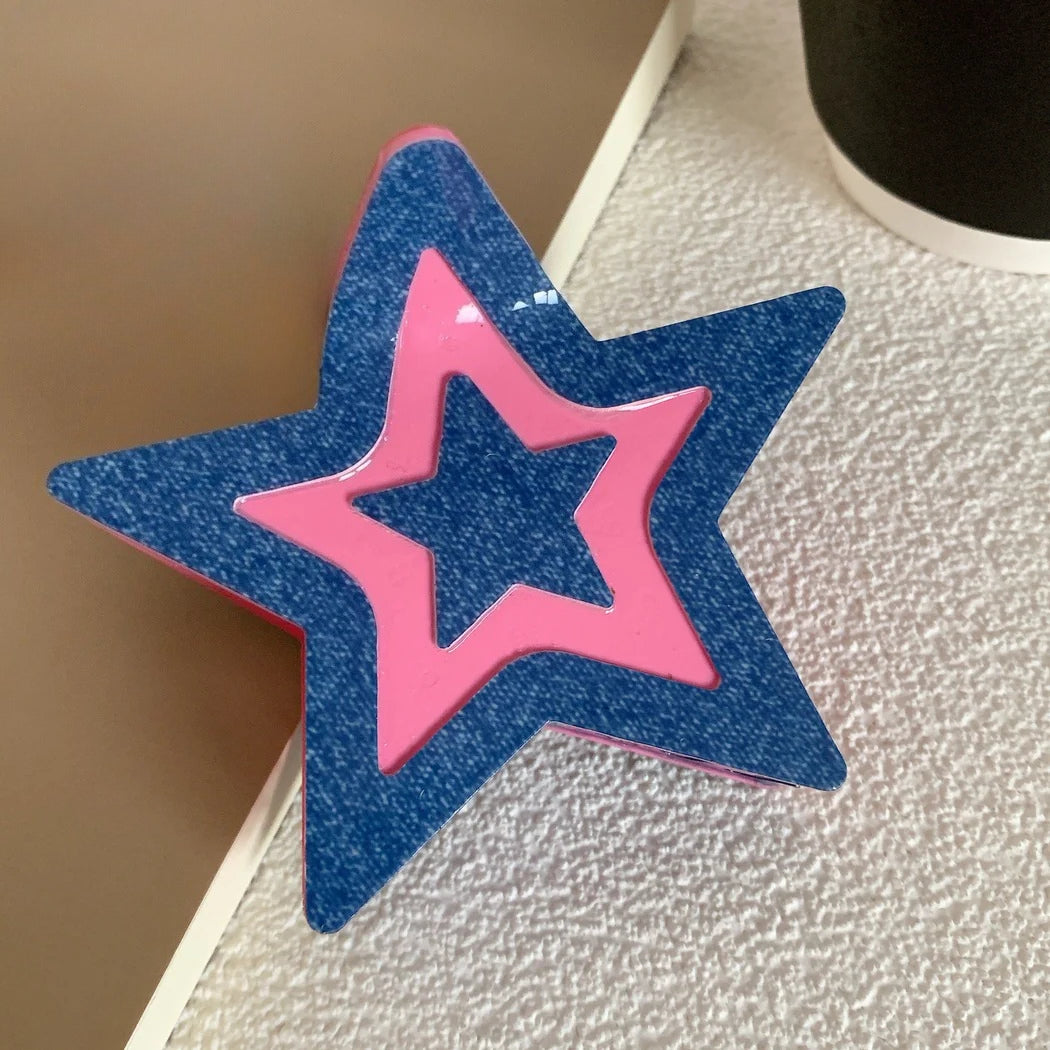 Beau - Star Bow Hair Claw