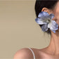 Earedge - Romantic Blue Flower Earrings