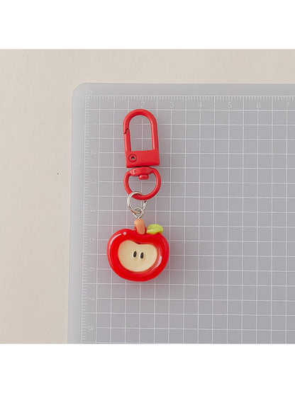 Keypus - Cute Apple Shaped Keychain