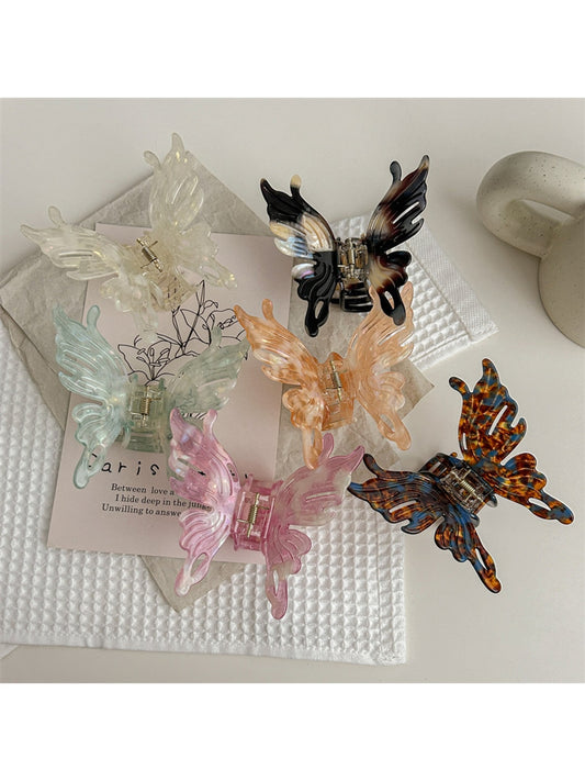 Beau - Elegant Acetate Fiber Butterfly Claw Clip