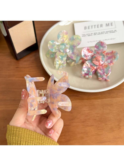 Beau - Gradient Color Flower Hair Clip