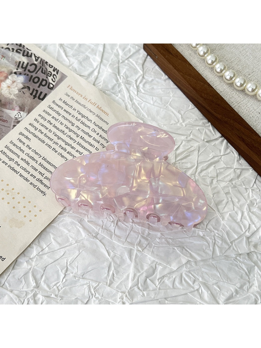 Beau - Elegant Medium Acrylic Hair Clip