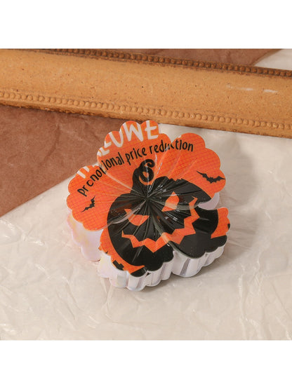 Beau - Halloween Themed Flower Shaped Claw Clip
