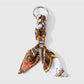 Keypus - Y2K Twisted Scarf Detail Alloy Keychain Bag Charm