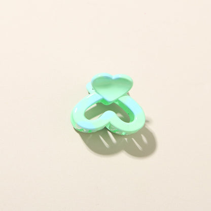 Beau - PS Alloy Glossy Heart Shape Hair Claw Clip